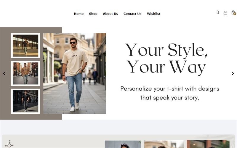 Screenshot of the SoulsStitch website